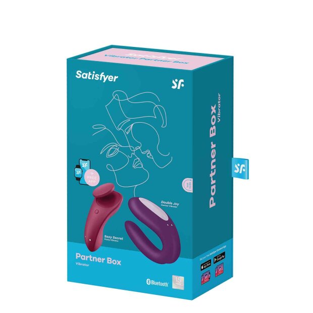 Satisfyer Partner Box 1 Vibrator Lila 2 Teilig
