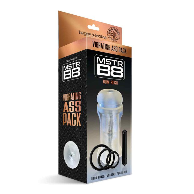 Happy Ending Masturbator B8 Vibrating Ass Pack