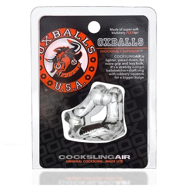 Oxballs COCKSLING AIR Ballstretcher Transparent ⌀ 3,2 cm