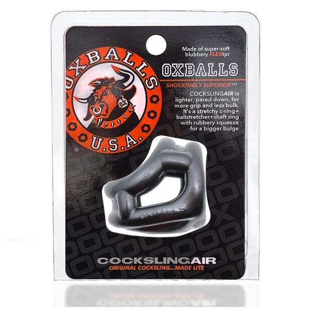 Oxballs COCKSLING AIR Ballstretcher Silber ⌀ 3,2 cm