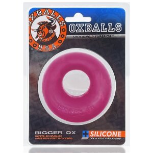 Oxballs BIGGER OX Cockring - Hot Pink Ice
