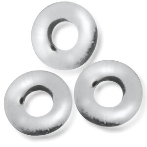 Oxballs FAT WILLY 3-pack Cockrings - Clear