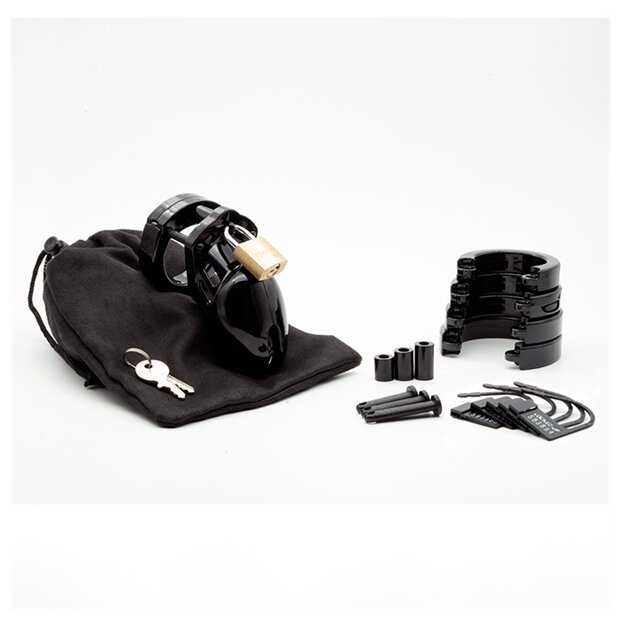 CB-X CB-6000S Chastity Cage - Black