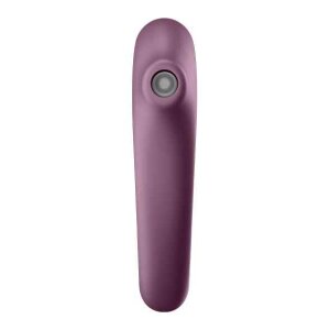 Satisfyer Dual Kiss Druckwellen Vibrator Weinrot
