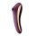 Satisfyer Dual Kiss Druckwellen Vibrator Weinrot