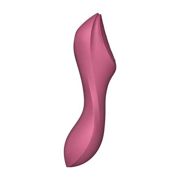 Satisfyer Curvy Trinity 3 Insertable Air Pulse Vibrator Red