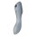 Satisfyer Curvy Trinity 3 Insertable Air Pulse Vibrator Blue Grey