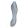 Satisfyer Curvy Trinity 3 Insertable Air Pulse Vibrator Blue Grey