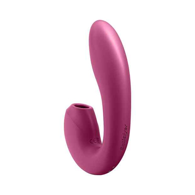 Satisfyer Sunray Insertable Double Air Pulse Vibrator Berry