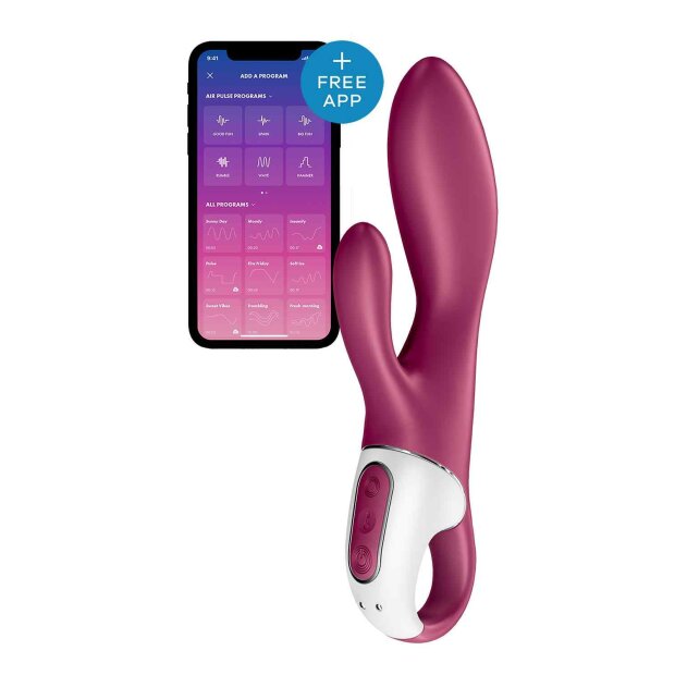 Satisfyer Heated Affair Rabbit Vibrator Pink