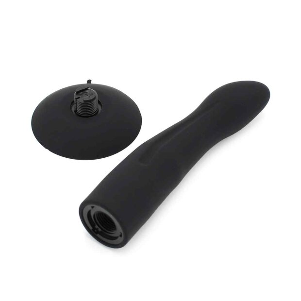 Kiotos Silicone Suction Dildo Schwarz 17,5 cm ⌀ 3,6 cm