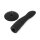 Kiotos Silicone Suction Dildo Schwarz 17,5 cm ⌀ 3,6 cm