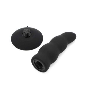 Kiotos Silicone Suction Dildo Schwarz 13,5 cm ⌀ 4,2 cm