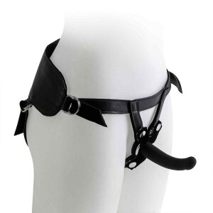 Harness with Black Dildos Sizes S/M/L