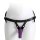 Harness with Purple Dildo Size M