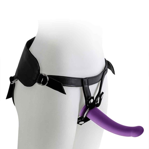 Harness with Purple Dildos Sizes S/M/L