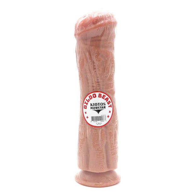 Kiotos Monstar 32 Beast Dildo Beige 30 cm ⌀ 7,5 cm