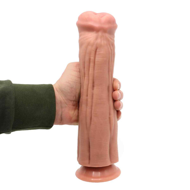 Kiotos Monstar 32 Beast Dildo Beige 30 cm ⌀ 7,5 cm
