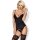 Obsessive Corset & Thong Black S/M