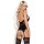 Obsessive Corset & Thong Black S/M