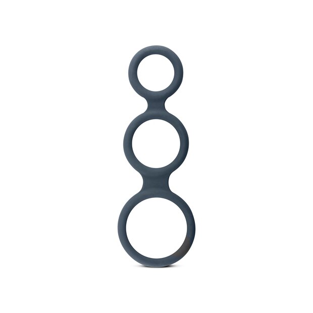 Boners Triple Ring Penisring Schwarz ⌀ 5 cm