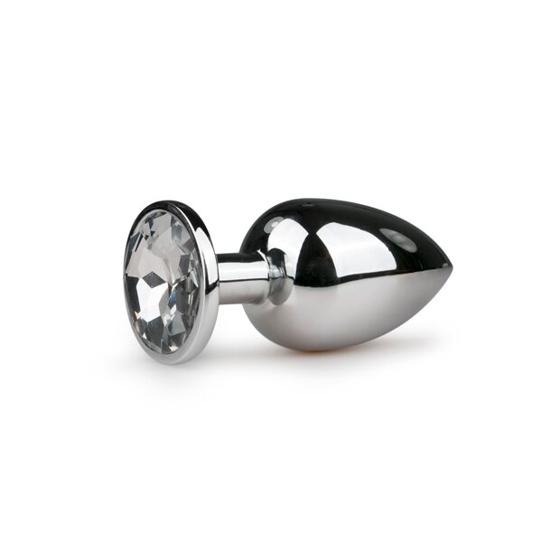 EasyToys Metal Butt Plug No. 6 Analplug Silber ⌀ 3,8 cm