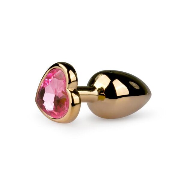 EasyToys Metal Butt Plug No. 3 Analplug Gold ⌀ 2,6 cm