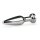 EasyToys Metal Butt Plug No. 9 Analplug Silber ⌀ 2,8 cm