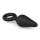 EasyToys Black Buttplug With Pull Ring Small Analplug Schwarz ⌀ 2,5 cm