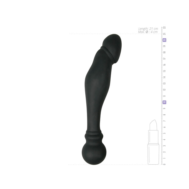 EasyToys Anal Probe No. 2 Butt Plug Schwarz ⌀ 4 cm