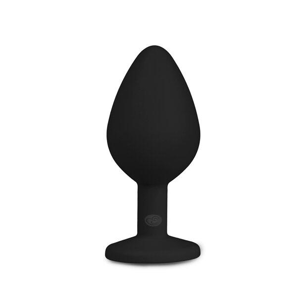 EasyToys Diamond Plug Medium Black Analplug Schwarz ⌀ 3,3 cm