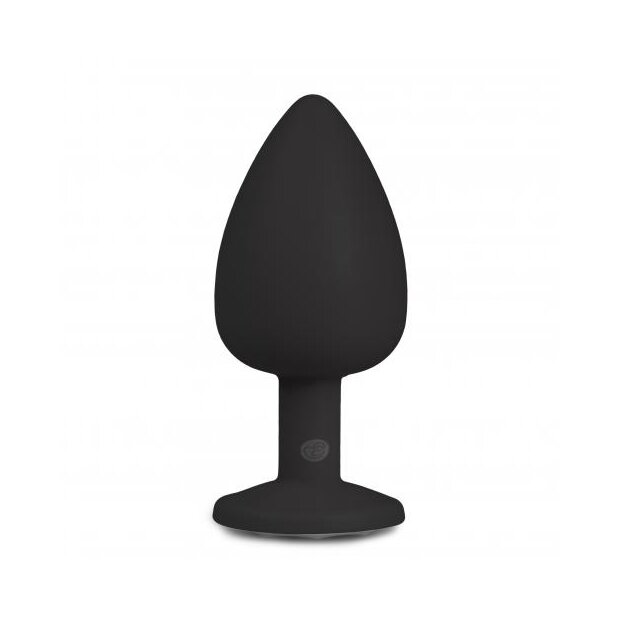 EasyToys Diamond Plug Large Analplug Schwarz ⌀ 4 cm