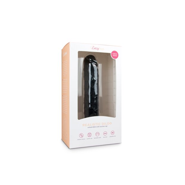 EasyToys Realistic Dildo Schwarz 28,5 cm