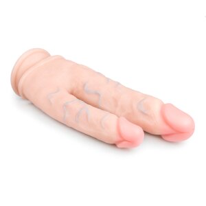 EasyToys Double Dildo Doppeldildo Beige 25 cm