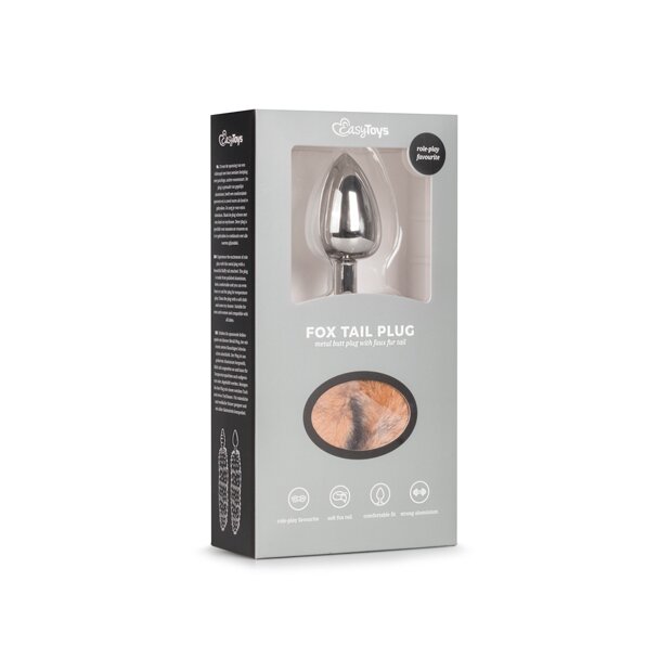 Fox Tail Plug No. 3 Silver