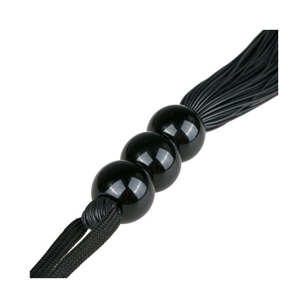 Black Silicone Whip