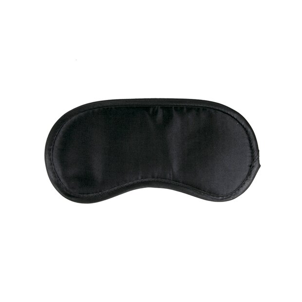 Black Satin Eye Mask