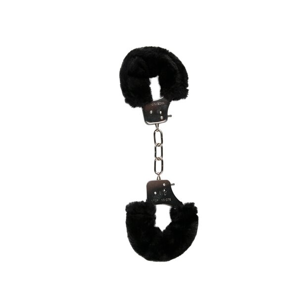 Furry Handcuffs Black