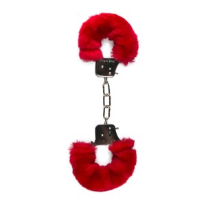 Furry Handcuffs Red