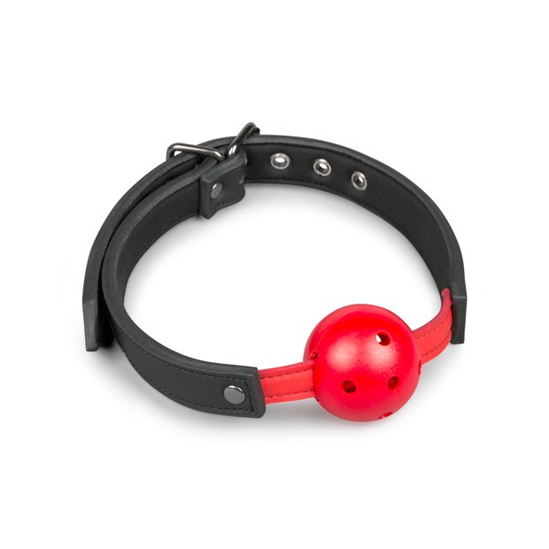 Ball Gag With PVC Ball Red