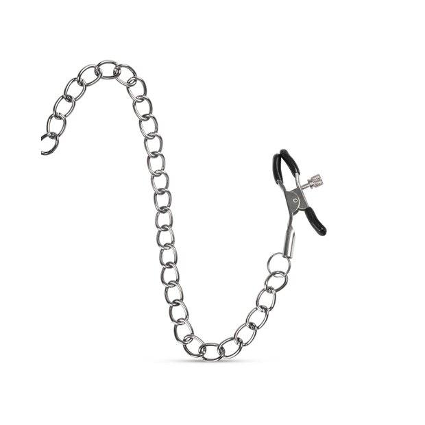 Open Ball Gag With Nipple Clamps