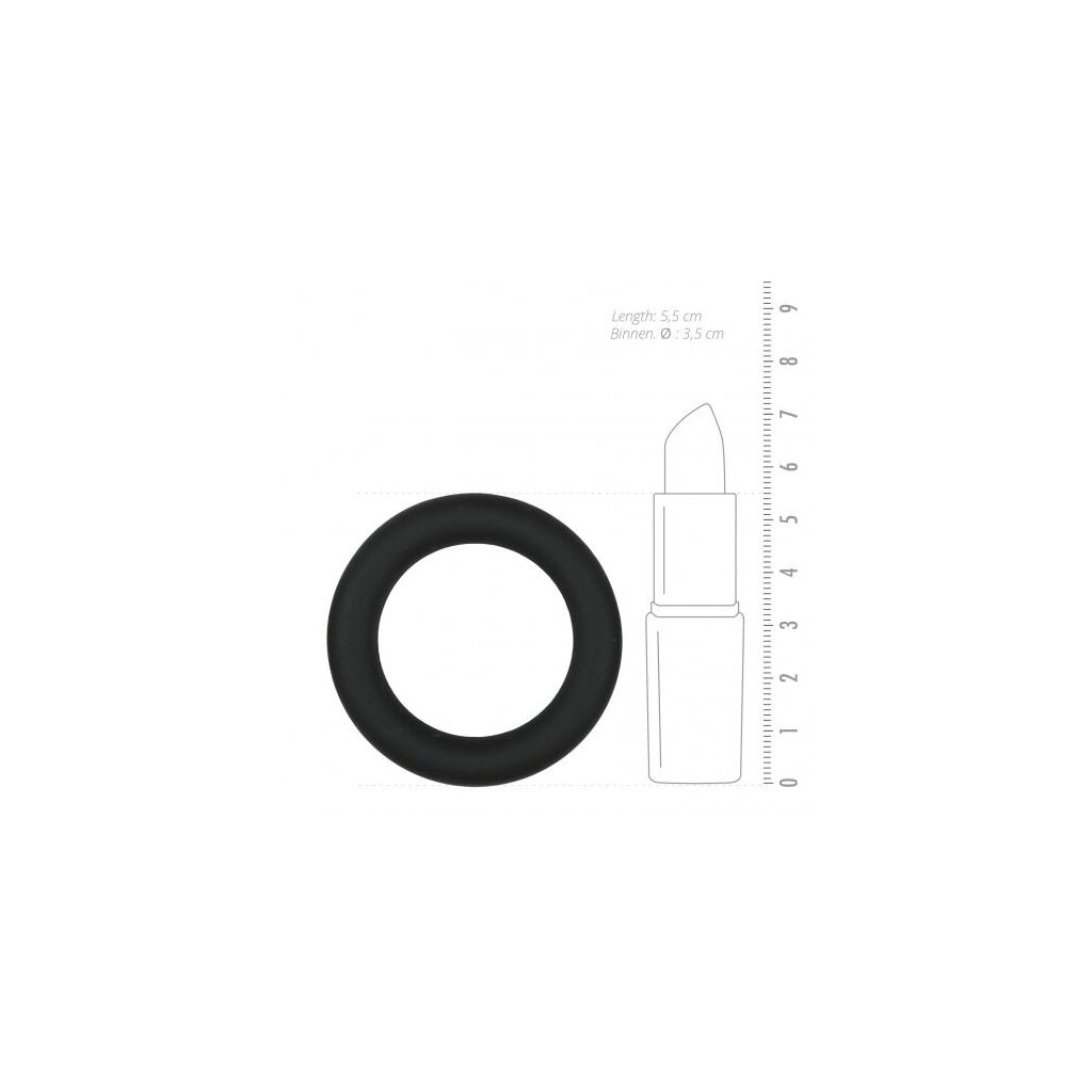 penisring 3 5 Kiotos Steel Cockring Penisring Silber ⌀ 3,5 cm, 12,95 € main image 1