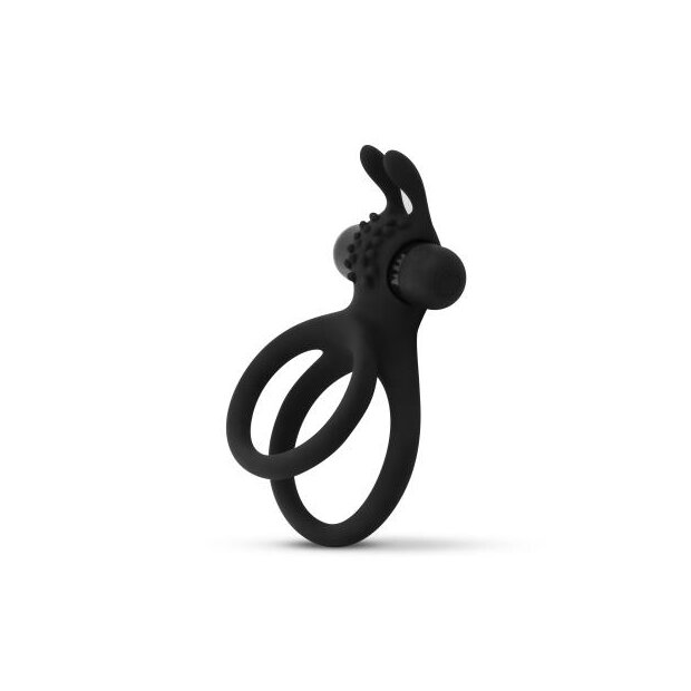 Share Ring Double Vibrating Cock Ring with Rabbit Ears