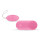 EasyToys Remote Control Vibrating Egg Vibro-Ei Pink 7 cm ⌀ 3,5 cm