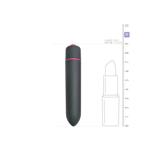 Easytoys 10 Speed Bullet Vibrator Black