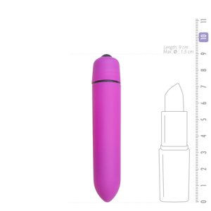 EasyToys Bullet Vibrator Mini Vibrator Lila 9 cm ⌀ 1,5 cm