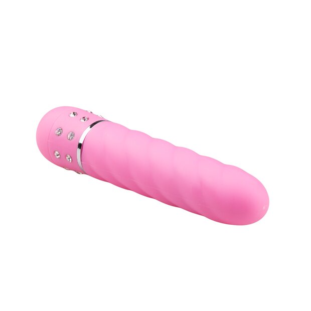 Mini Vibrator Twisted Pink