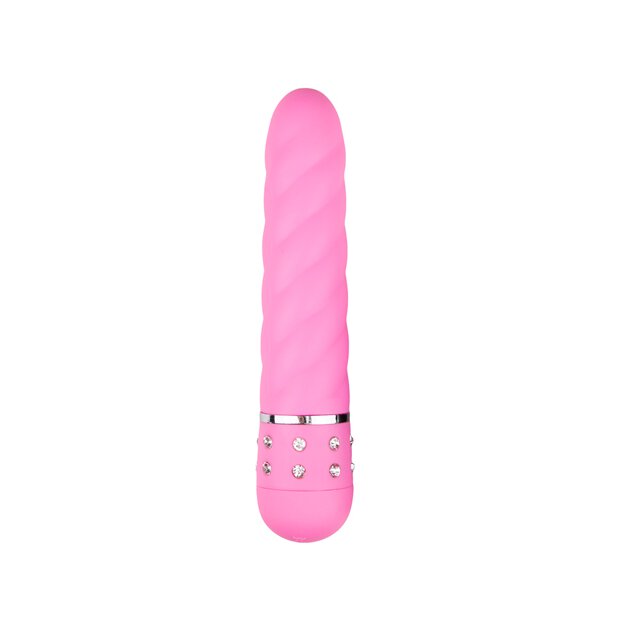 Mini Vibrator Twisted Pink