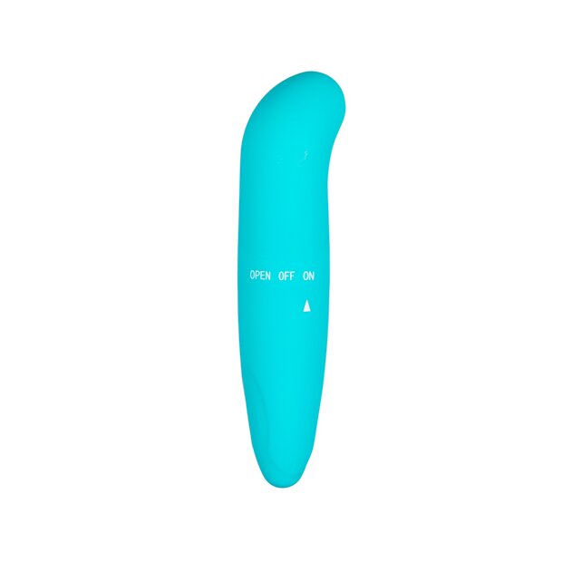 EasyToys Mini G-Spot Vibrator Türkis 12 cm ⌀ 2,5 cm