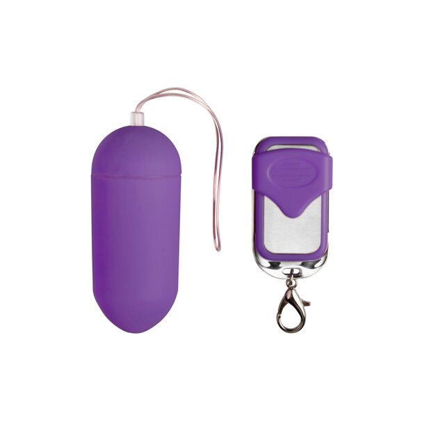 EasyToys Remote Controllable Vibrating Egg Vibro-Ei Lila 8,0 cm ⌀ 3,5 cm